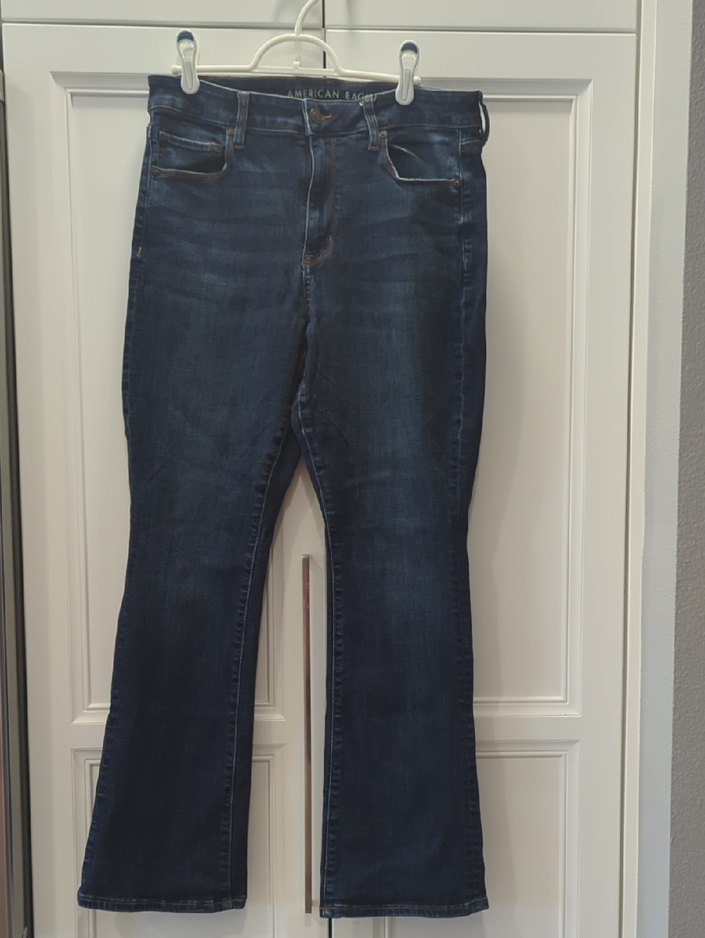 American Eagle Outfitters Dark Blue Flare Jeans